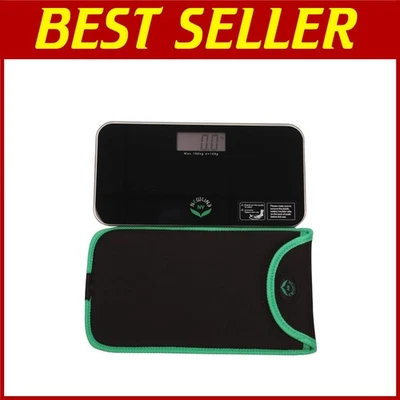 Báscula de baño digital de bolsillo con funda de viaje Foto 1 de 4