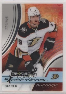2021-22 Upper Deck Synergy Exceptional Phenoms 775/899 Troy Terry #EP-TT - Image 1 of 3