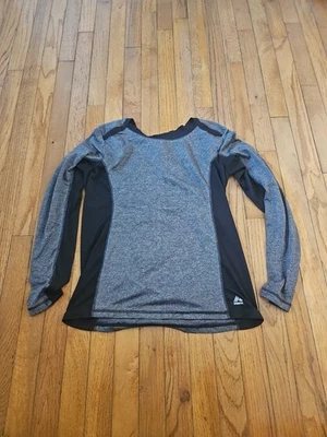 Camisa RBX Para Mujer Grande (L) X-DRI Negra Rendimiento Atlético Delgada Manga Larga Foto 1 de 4