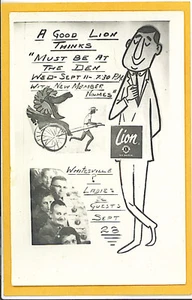 Real Photo Postcard RPPC - Lions Club Whitesville IN - Picture 1 of 1