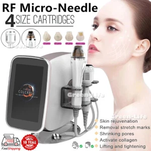 2IN1 RF Fractional Mikro-Nadel Maschine Strecken Mark Falten Akne Narbe Umzug - Picture 1 of 17