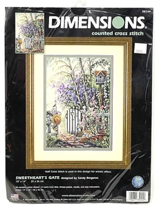 Vintage Dimensions "Sweetheart's Gate" Counted Cross Stitch Kit USA #35144 - Bild 1 von 4