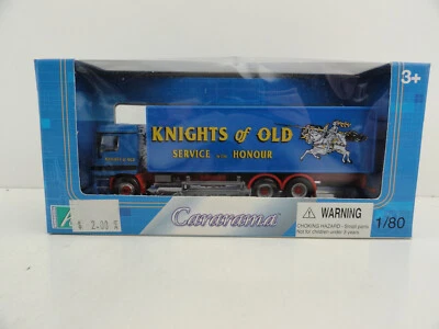 Hongwell Cararama Mercedes-Benz Actros Knights of Old Semi Truck escala 1/80 - Imagem 1 de 4