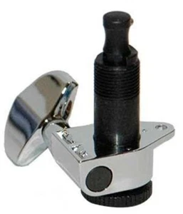 Planet Waves 3+3 Chrome Auto Trim Tuning Machines (PWAT-331L) - Picture 1 of 5