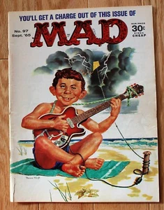 Mad Magazine Septiembre, 1965; Vol 1 #97; Obtendrás un cargo de este número - Imagen 1 de 6