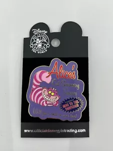 Disney DLR Trading Pin Alice's Cat Grooming Service Chesire Cat  2004 NEW - Picture 1 of 2