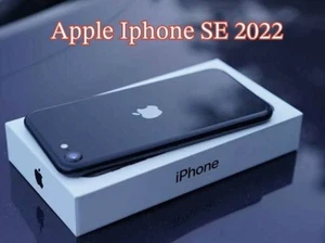 Apple iPhone SE 2022 3rd Gen, BLACK, 256GB, Unlocked,Pristine Condition with box - Picture 1 of 2