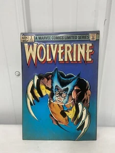 "Letrero retro de hojalata de metal de cómic Wolverine Marvel de 9" x 13""" - Imagen 1 de 4