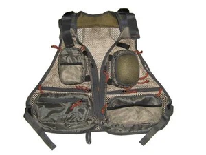 Fly Fishing Vest Unisex Trout Salmon Rods Reels Flies Lures One Size Fits Most - Picture 1 of 1