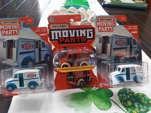 Matchbox Moving Parts Divco Milk Truck LOT OF 3 - Bild 1 von 7