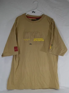 Mecca USA 5 Star Chase the Dream not the Competition RN#110237 tan shirt XXL T43 - Picture 1 of 4