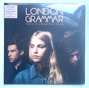 London Grammar - Truth Is A Beautiful Thing * 2 Vinyl LP Signed * Free P&P UK *