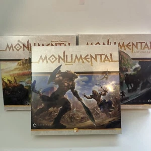 Funforge: Monumental - Board Game w/ African Empires & Lost Kingdoms Expansions - Picture 1 of 11