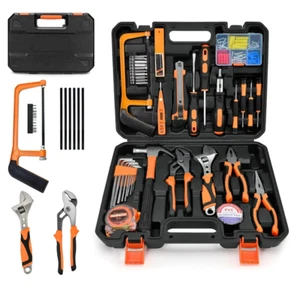 148-Piece Home Tool Set for Men Women Repair Tool Kit W/ Case for DIY Projects - Picture 1 of 4