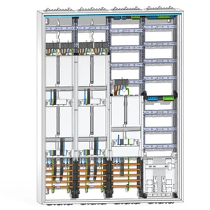 Hager Zählerschrank 5 Zähler mit 120TE VErteilung und APZ 1400 mm ZB54S - Bild 1 von 1