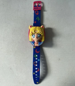 Orologio da polso Sailor Moon viso digitale Giochi Preziosi vintage Funzionante - Picture 1 of 3