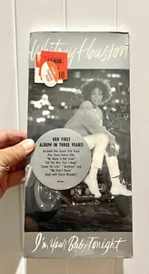 Whitney Houston- I'M YOUR BABY TONIGHT- CD LONGBOX -HYPE STICKER Factory SEALED - Picture 1 of 4
