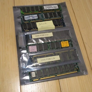 Lot of 7 pieces - 168-pin 66 MHz PC66 RAM Memory - Untested - Picture 1 of 8