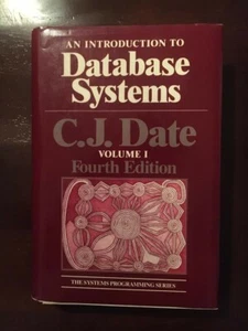 An Introduction To Database Systems (Vol 1) by C.J. Date - HC (1988) 4th ed - Picture 1 of 2