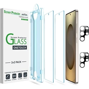 amFilm Samsung Galaxy S25 Ultra 6,9'' Ochrona ekranu + Ochrona obiektywu aparatu - Zdjęcie 1 z 9