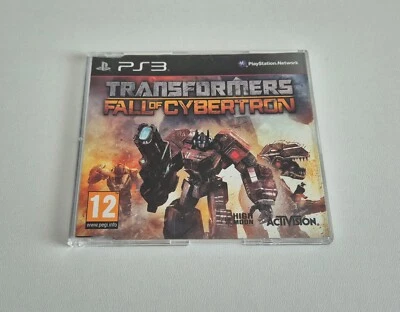 RARE Transformers Fall Of Cybertron Promo Sony Playstation 3 PS3 Video Game - Image 1 of 3