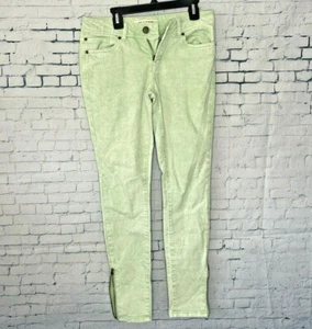 jeans life in progress verde chiaro 25 junior skinny denim stile rocker B-1030 - Foto 1 di 5