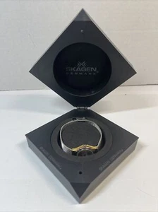 Skagen Denmark Quartz Watch Mesh Band Strap Q99SGS Water Resistant 100 Feet READ - Picture 1 of 6