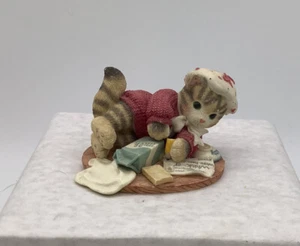 Calico Kittens Vintage 1997 Resin Figurine Whisk-er Were Here 295434 - Picture 1 of 7