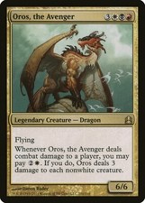 Oros, the Avenger Commander NM White Black Red Rare MAGIC MTG CARD ABUGames