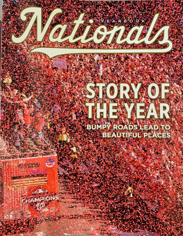 2020 WASHINGTON NATIONALS YEARBOOK MLB PROGRAM WORLD SERIES ? 287 PAGES SHIP NOW - Image 1 of 1