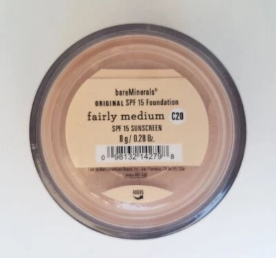 BareMinerals Original Foundation Fairly Medium C20 8g/0.28oz - Image 1 of 2