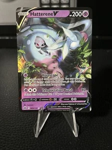 Pokémon JCG Hatterene V Couronne Zenith 065/159 Holo Ultra Rare - Photo 1/2