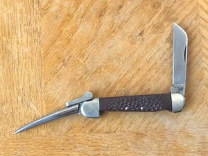 Vintage Camillus Sailor's Rigging Folding Pocket Knife with Marlin Spike - USA - Picture 1 of 19