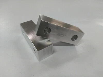 BEP 6 x 2 x 2" Reversible Aluminum Machined Soft Jaws for 6" Kurt Vises (2 JAWS)