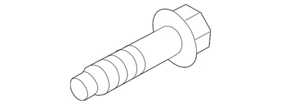 Original Ford Mustang 2015-2024 - Conjunto de eje de transmisión perno delantero W500544-S439 Foto 1 de 4