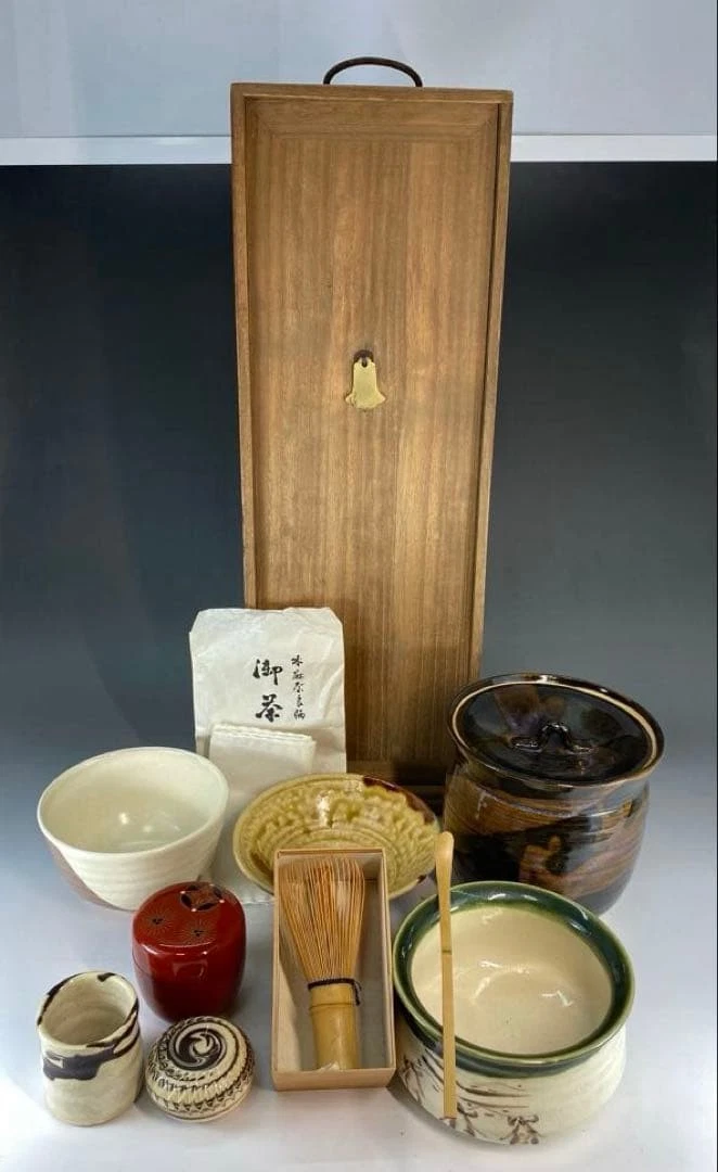 古董日本茶叶罐| eBay