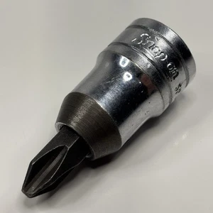 Snap On Tools SP32A 1/2” Drive #3 Phillips Standard Bit Socket Driver USA VTG - Picture 1 of 11