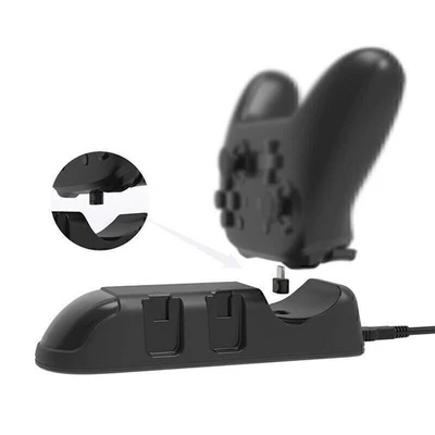 4 in 1 Controller Charger Stands LED Charging Dock For Nintendo Switch Joy-Con - Image 1 of 4