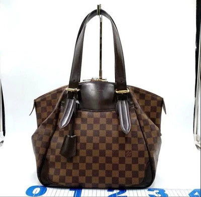 Borsa tote originale Louis Vuitton Verona MM Damier Ebene Handbag N41118 DU3193 - Immagine 1 di 4