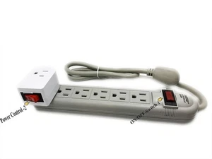 6-Outlet Power Strip + Wall Tap ON/OFF Switch – Control Devices Individually - Picture 1 of 2