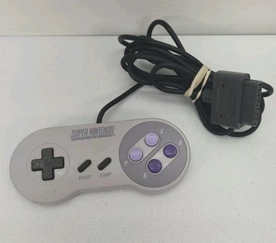 Controlador Original Super Nintendo Auténtico OEM Snes Oficial SNS-005 Probado Foto 1 de 4