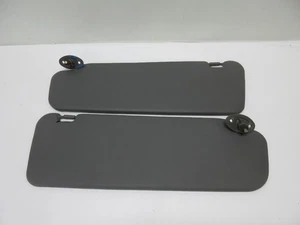 1993-1998 Toyota T100 Sun Visors Driver & Passenger Shades Set Grey OEM - Picture 1 of 6