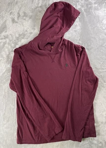 Camisa Polo Ralph Lauren Juvenil Talla XL Granate Manga Larga Camiseta con Capucha Preppy Pony - Imagen 1 de 8