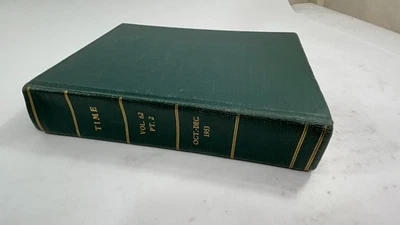 Bound Magazine: Time: October to December 1953 - Image 1 of 4