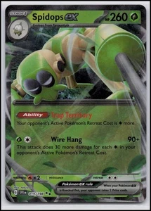 SV01: Scarlet & Violet Base Set #019/198 Spidops ex - Picture 1 of 2