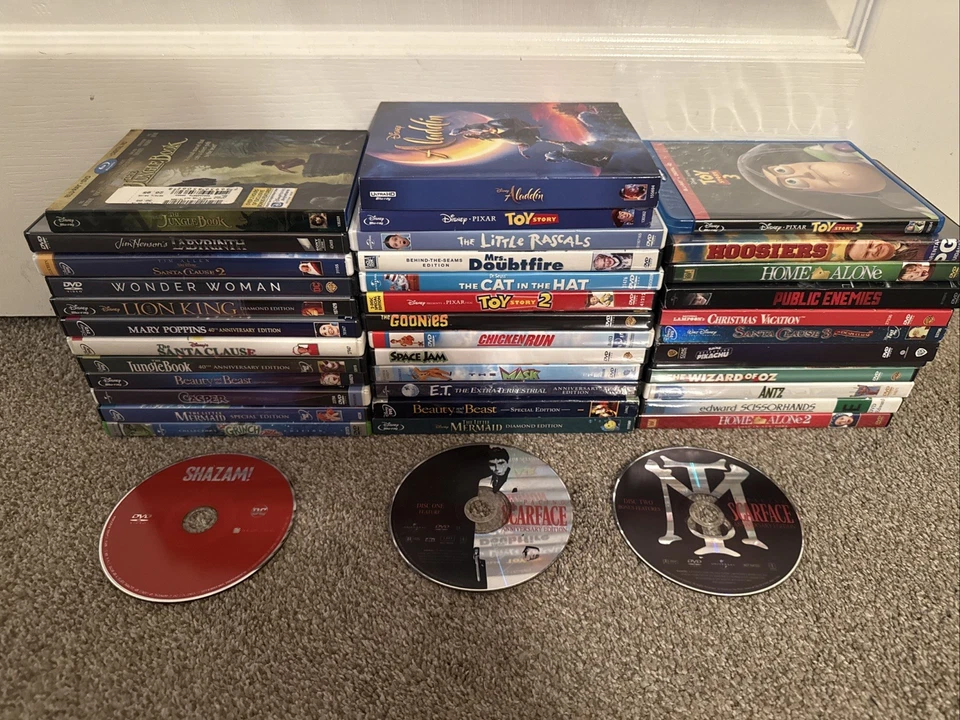 DVD/Blu-Ray Lot 38 - Mainly Kids Movies, Disney/ Pixar - Image 1 of 4