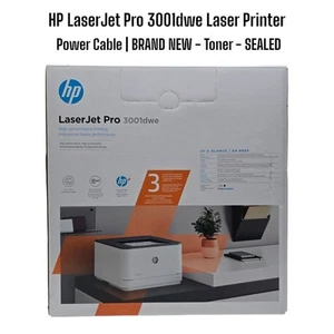 Impresora HP LaserJet Pro 3001dwe | Mono | Inalámbrica | Dúplex | NUEVA Y Sellada | Rápida - Imagen 1 de 6