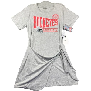 Ohio State Buckeyes geknotetes T-Shirt Kleid Damen XXL WEAR by Erin Andrews NEU - Bild 1 von 13