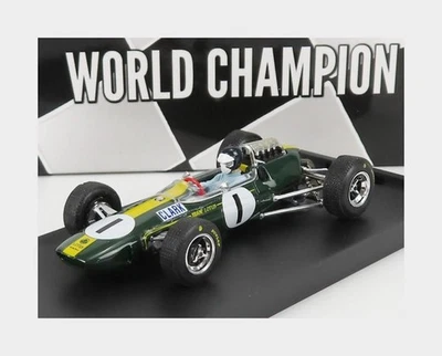 1:43 BRUMM Lotus F1 33 #1 Winner Germany Gp Jim Clark 1965 +Figure R592-CH - Immagine 1 di 2