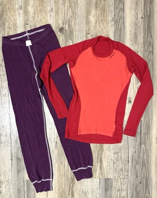 Merino wool set base layer: 1x Devold top, 1x Merino trousers Janus, size 8... - Image 1 of 4